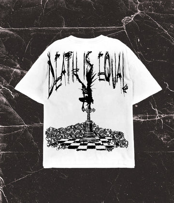 DEATH IS EQUAL TEE IN CEMENT